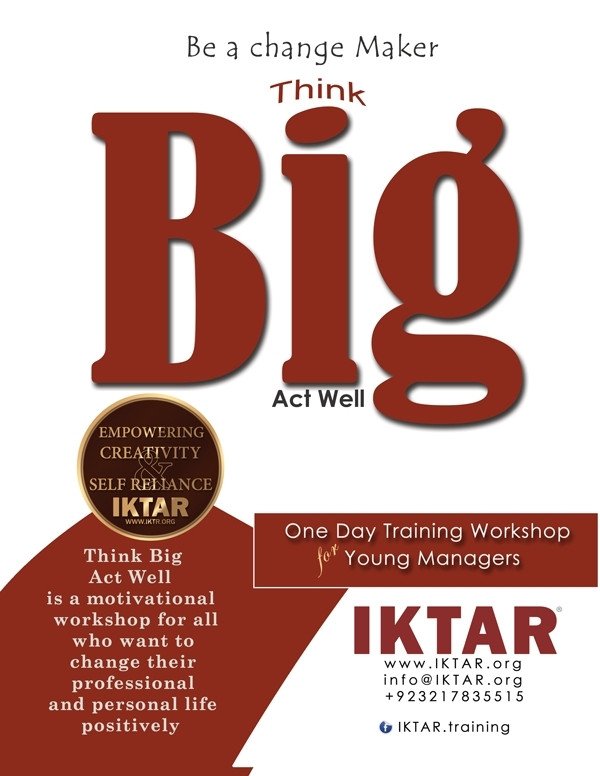 Think Big: Mindset for High Performance