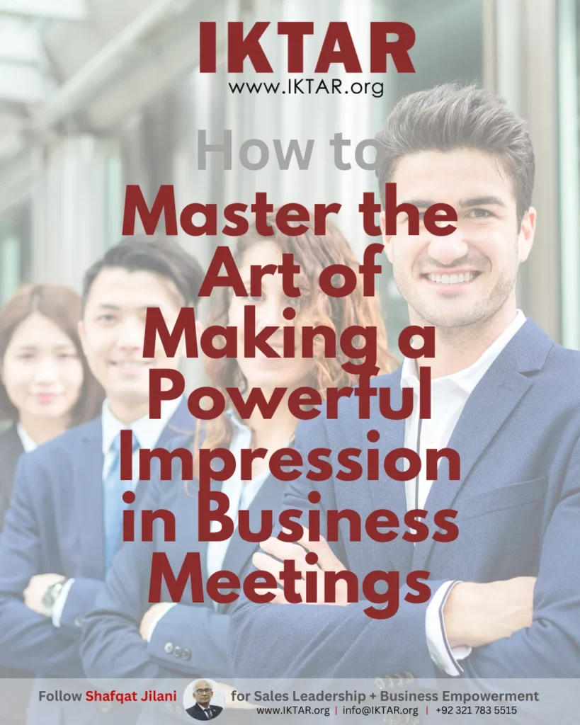 How to Master the Art of Making a Powerful Impression